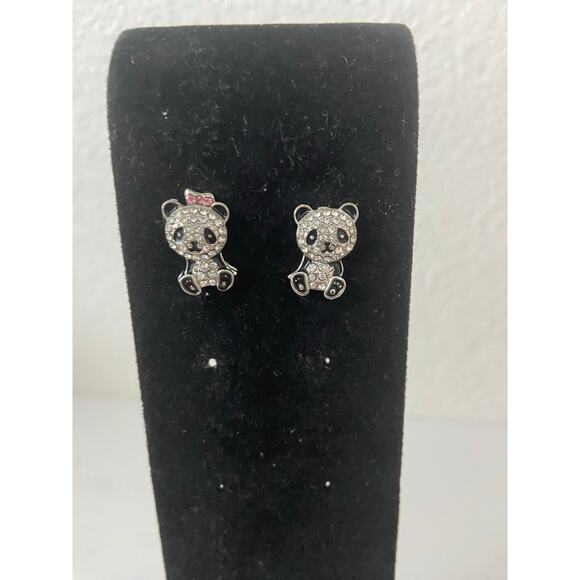 Panda earrings - Picture 1 of 3